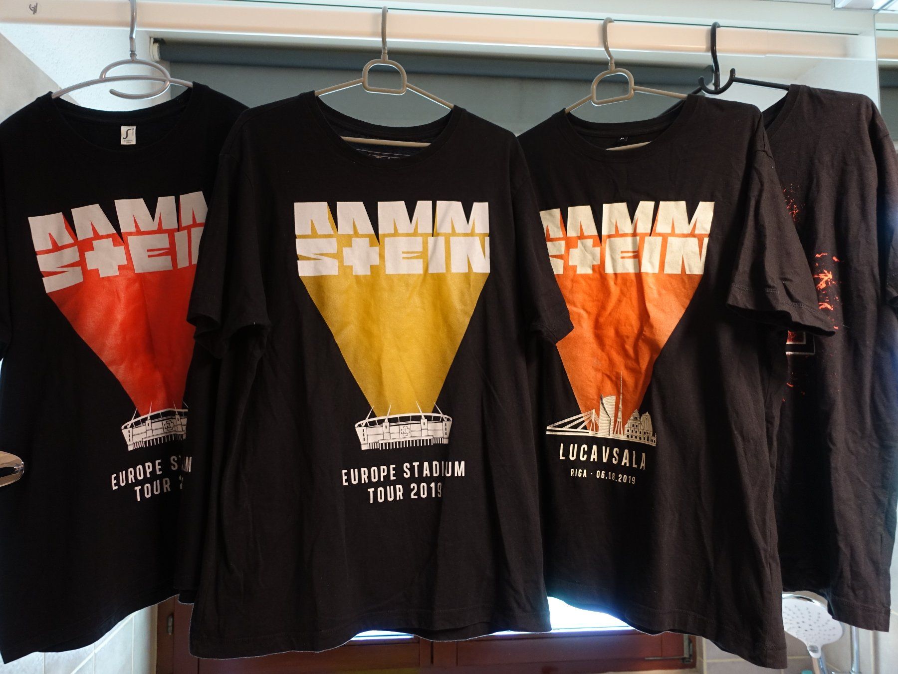 T-Shirts: Rammstein T- Shirts 4 St. + 1 Gratis – Gebraucht aus Glattfelden von tdlubek 1