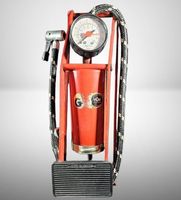🔧 Retro Power! Unitec Tretpumpe mit Manometer 🚲