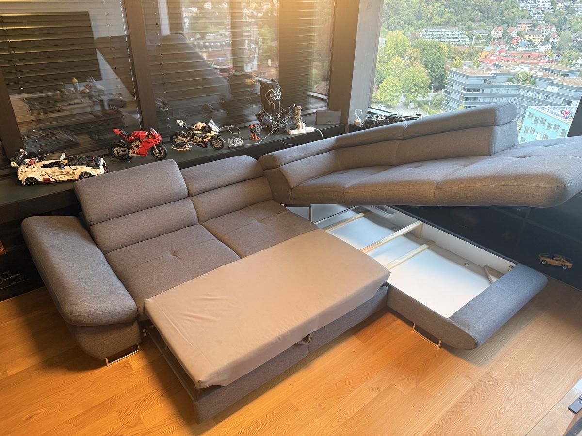 Divani: L Sofa mit Bettfunktion – Usato da Baden venduto da Xenion66 3