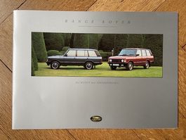 RANGE ROVER Vogue Prospekt 1993 CH-Ausg. brochure catalogue