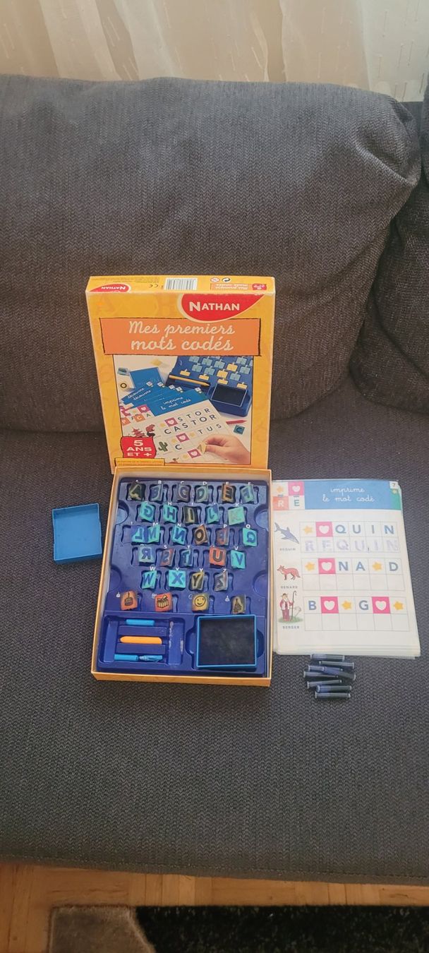 Spiele: 2 Jeu éducatif Nathan Premiers Mots Croisés et mots codés – Neu (gemäss Beschreibung) aus Vevey von obi_n8zc 3