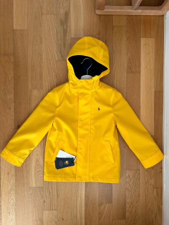 NEW Ralph Lauren Yellow Raincoat Size 5, 115