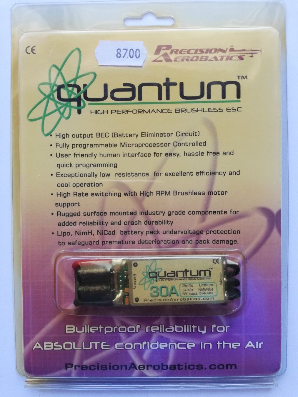 Modellismo RC: Quantum 30A Brushless-Regler – Nuovo e nell'imballaggio originale da Flüh venduto da AMS-Modellbau