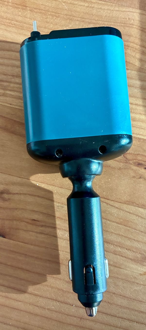 Caricabatterie: Kfz Ladegerät USB-A USB-C 2.4A 3A mit Kabel – Usato da Zürich venduto da tersus1981 4