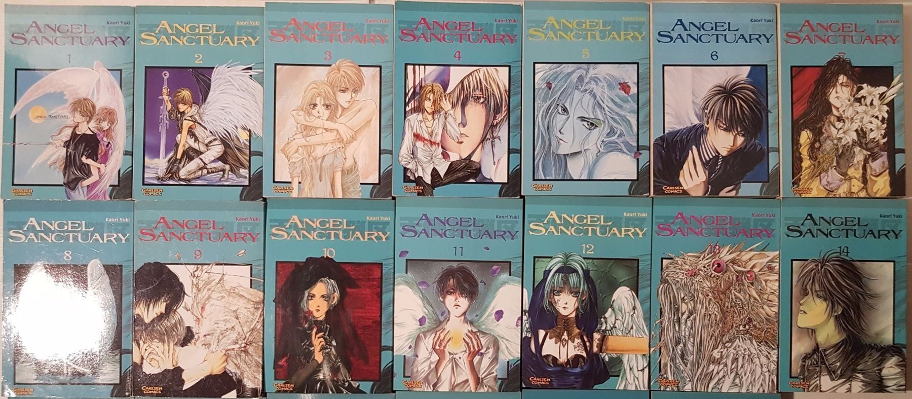 Fumetti: Angel Sanctuary - Manga 1 bis 15 – Usato da Münchenstein venduto da vitalfit