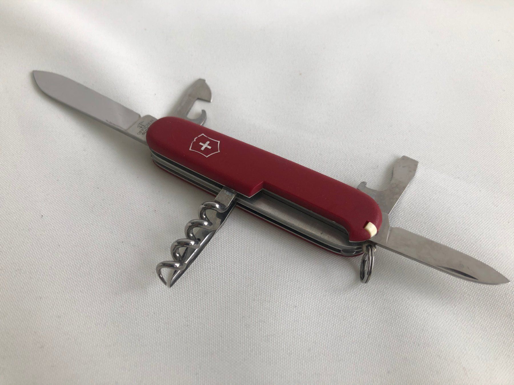 Victorinox Coltelli tascabile: Taschenmesser Victorinox 1996 Einsiedeln – Usato da Nussbaumen AG venduto da Pika-Shop 2