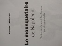 Livre Le mousquetaire de Napoléon Pénelope Le Fers-Dupac