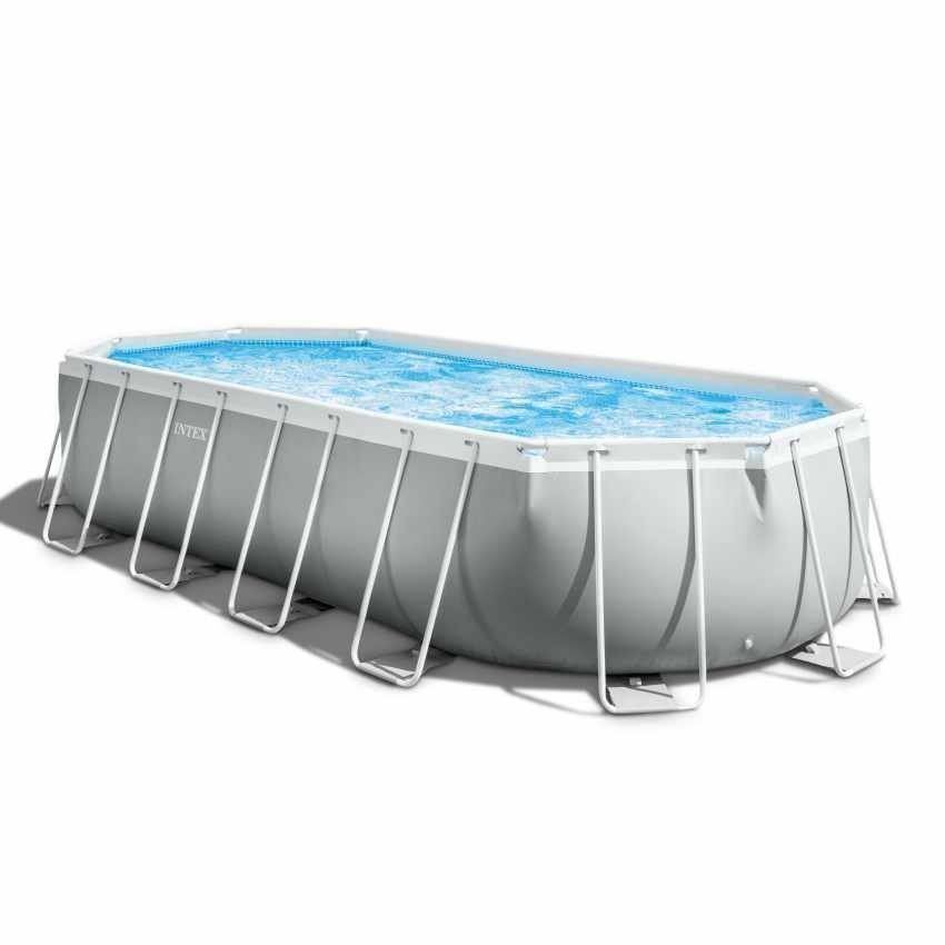 Intex Piscine: Hol dir das INTEX Ovaler Prismaframepool – Nuovo e nell'imballaggio originale da Wynau venduto da Intexpool24 1