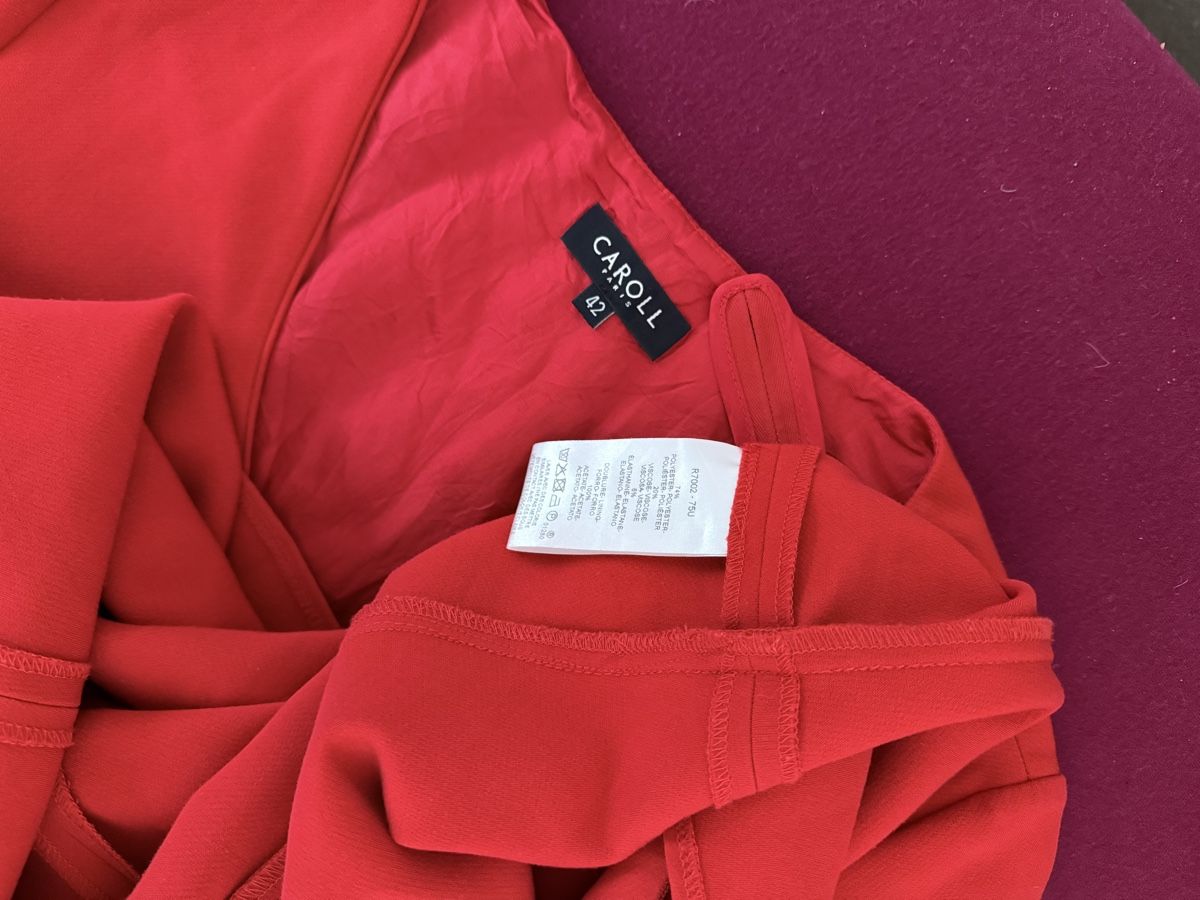 Caroll Vestiti: Robe rouge Carol – Nuovo (secondo la descrizione) da Le Locle venduto da tchanatakoua 6