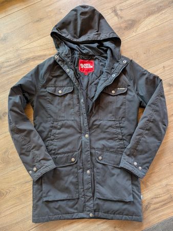 FJÄLLRÄVEN - Veste Parka Noire G1000, M, Très Bon État 👍🏻