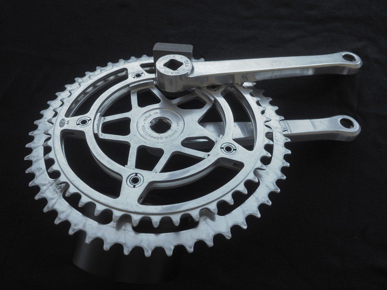 Pezzi di ricambio: Kurbel Set Stronglight Super Comp. 170mm 44/52 – Usato da Hinwil venduto da Ruha2 2