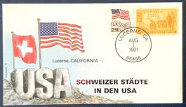 1991 Schweizer Städte in der USA / Lucerne - California