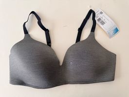 SLOGGI, Bügelloser BH WOW EMBRACE, Grösse XL, Farbe Grau