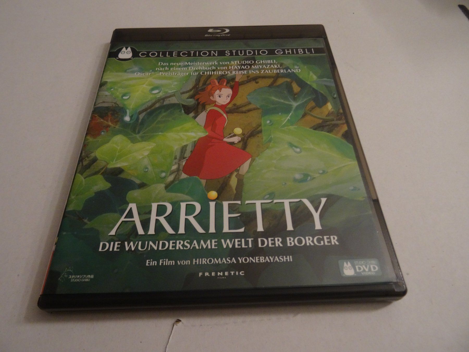 Tutti i DVDs: Blu-ray Arrietty Studio Ghibli – Usato da Olten venduto da Disc-Verkauf
