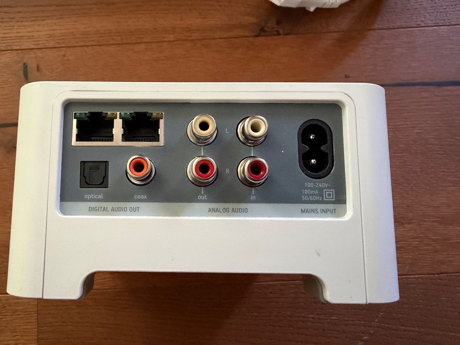 Sonos Lettore multimediale & Streamer: Sonos Connect (S1) Netzteil mit Netzkabel – Usato da Luzern venduto da Aura13 3
