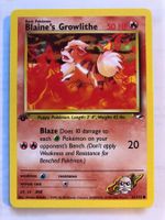 Blaine's Growlithe Gym Heroes 1st - MINT - ab 1.-