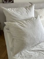 Coussins XXL Zara Home en plumes