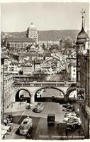 ZÜRICH Uraniastrasse - Oldtimer Auto, Bus