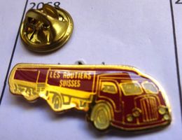Pin  Les Routiers Suisses LKW