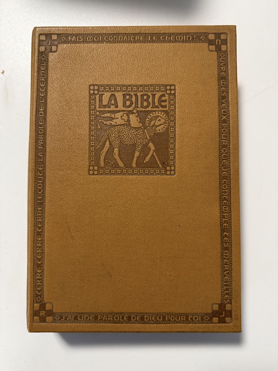 Livres: La Bible - Version Synodale - Édition de 1930 – D'occasion à Ardon par Momovs99