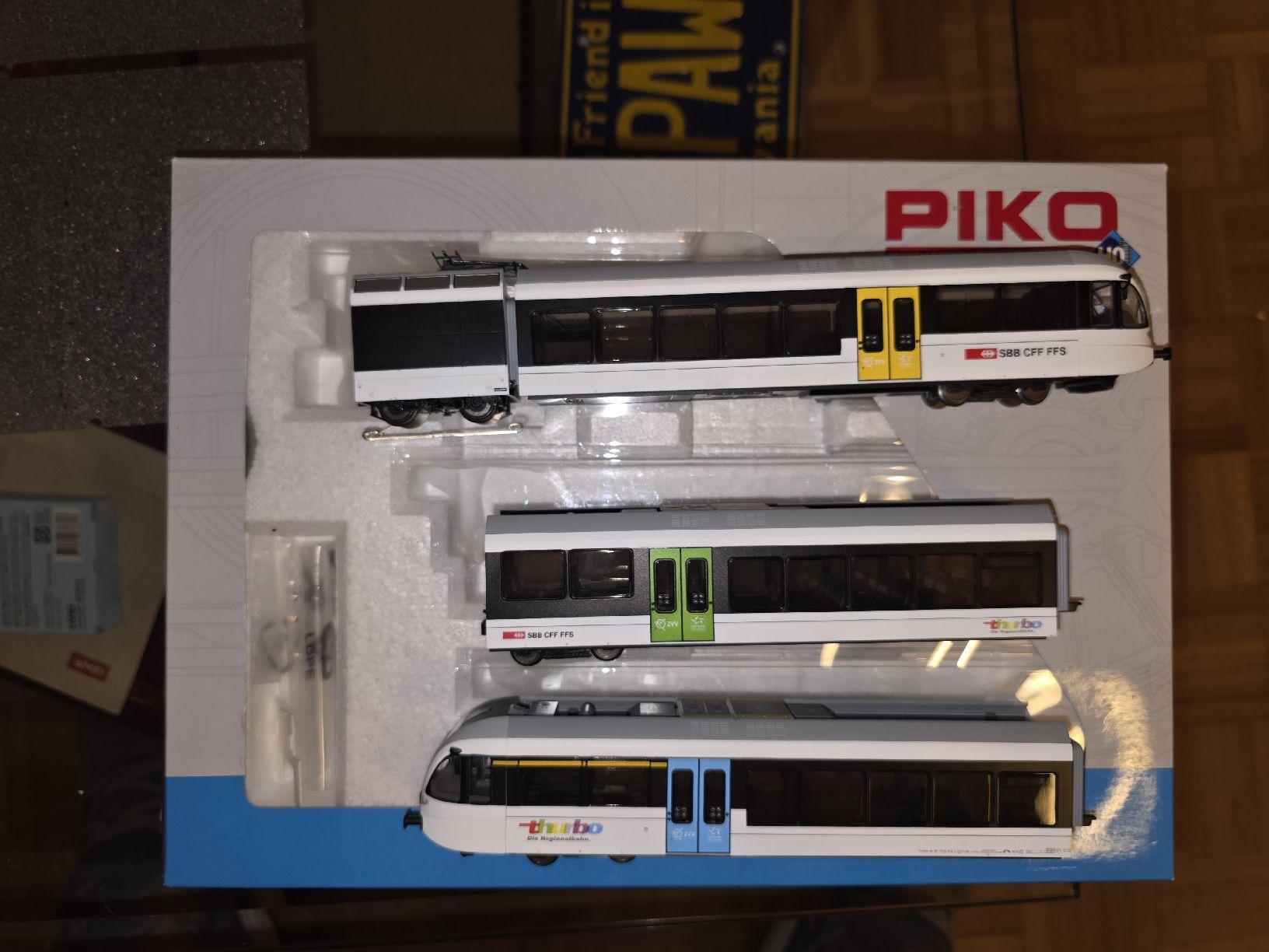 Piko Trains électriques: H0 Piko Gtw 2/8 Thurbo AC Digital – D'occasion à Müllheim Dorf par Erdal12 5