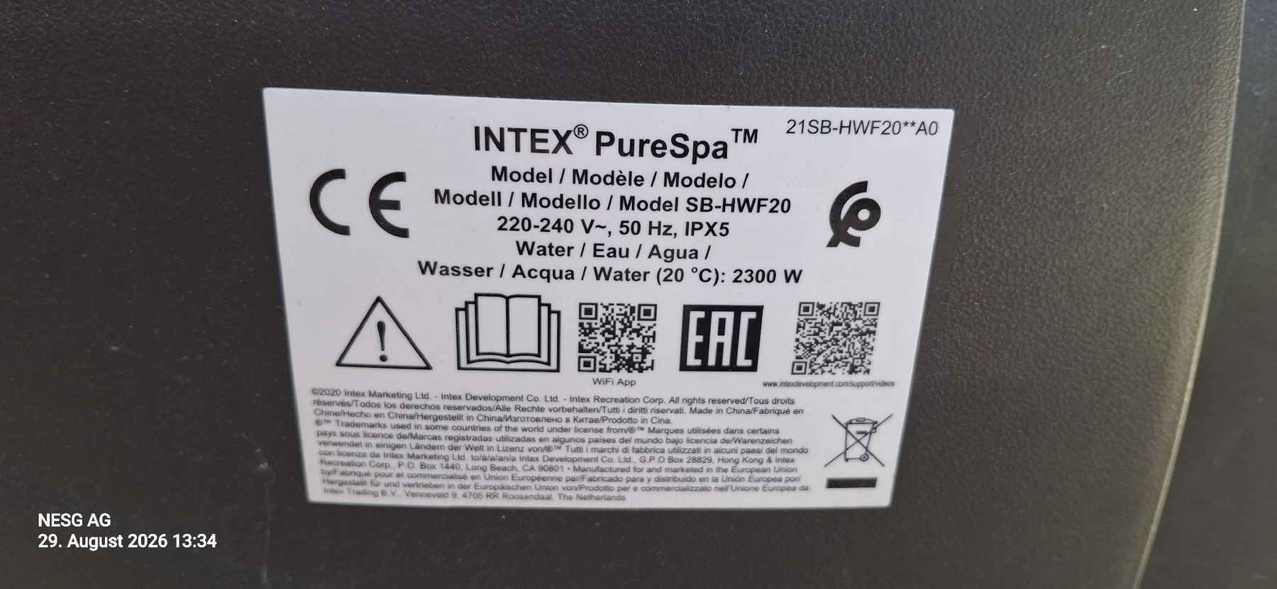 Whirlpool: Whirlpool PURE SPA DELUXE – Usato da Holziken venduto da metallbauschlosser 5
