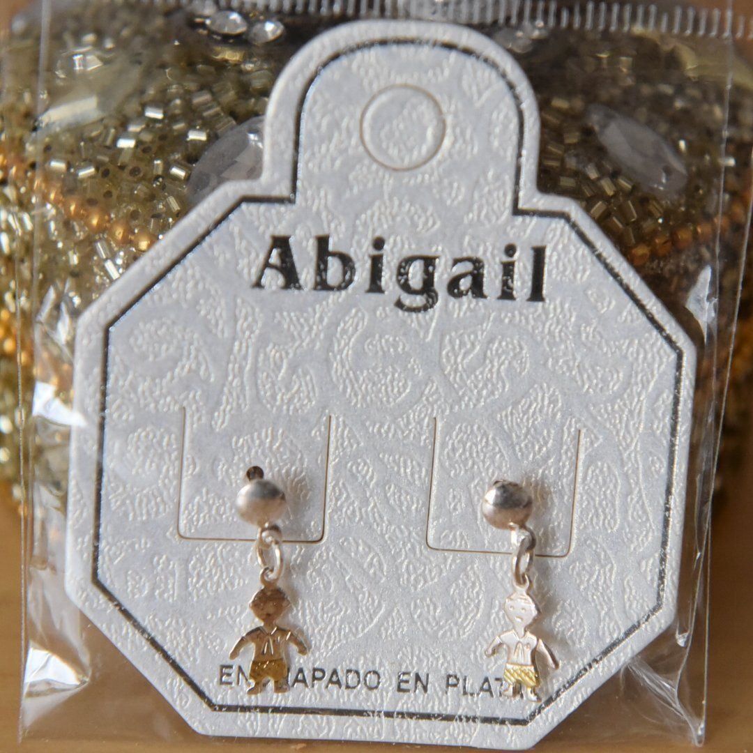 Boucles d'oreille: Ohrringe Sohn Figur Silverbeschichteter – Neuf (Voir description) à Hittnau par vanescott