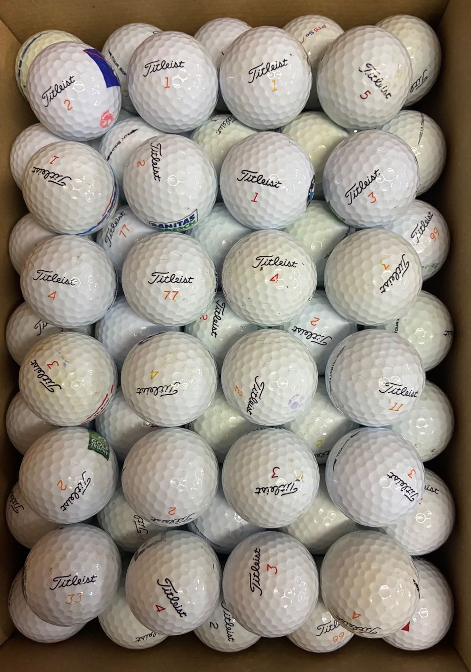 Titleist Palloni: Titleist 118 Golfbälle mix gebraucht – Usato da Allschwil venduto da Gorgeli