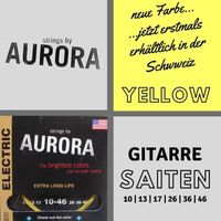 Aurora Premium E-Gitarrensaiten (10-46)