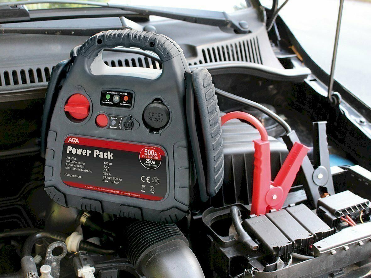 Batterie-Ladegeräte: APA Power Pack Starthilfe 18 bar 500A – Neu und originalverpackt aus Bottighofen von zaap 2