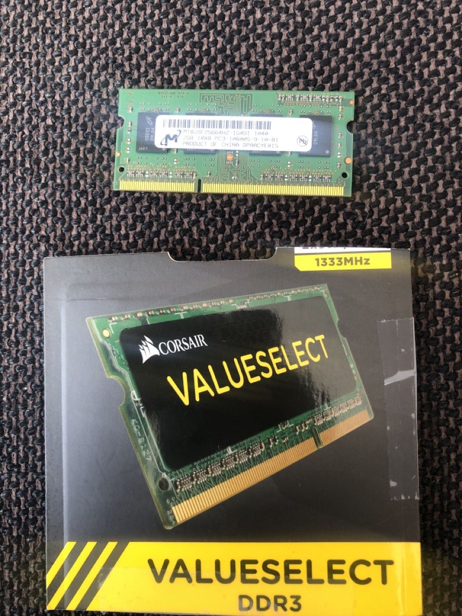 Corsair Memoria / RAM: RAM Memory - DDR3 PC3 - 12800S - Laptop SODIMM – Usato da Rueschlikon venduto da ShinyBlackRaven