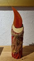 Kerze aus Holz