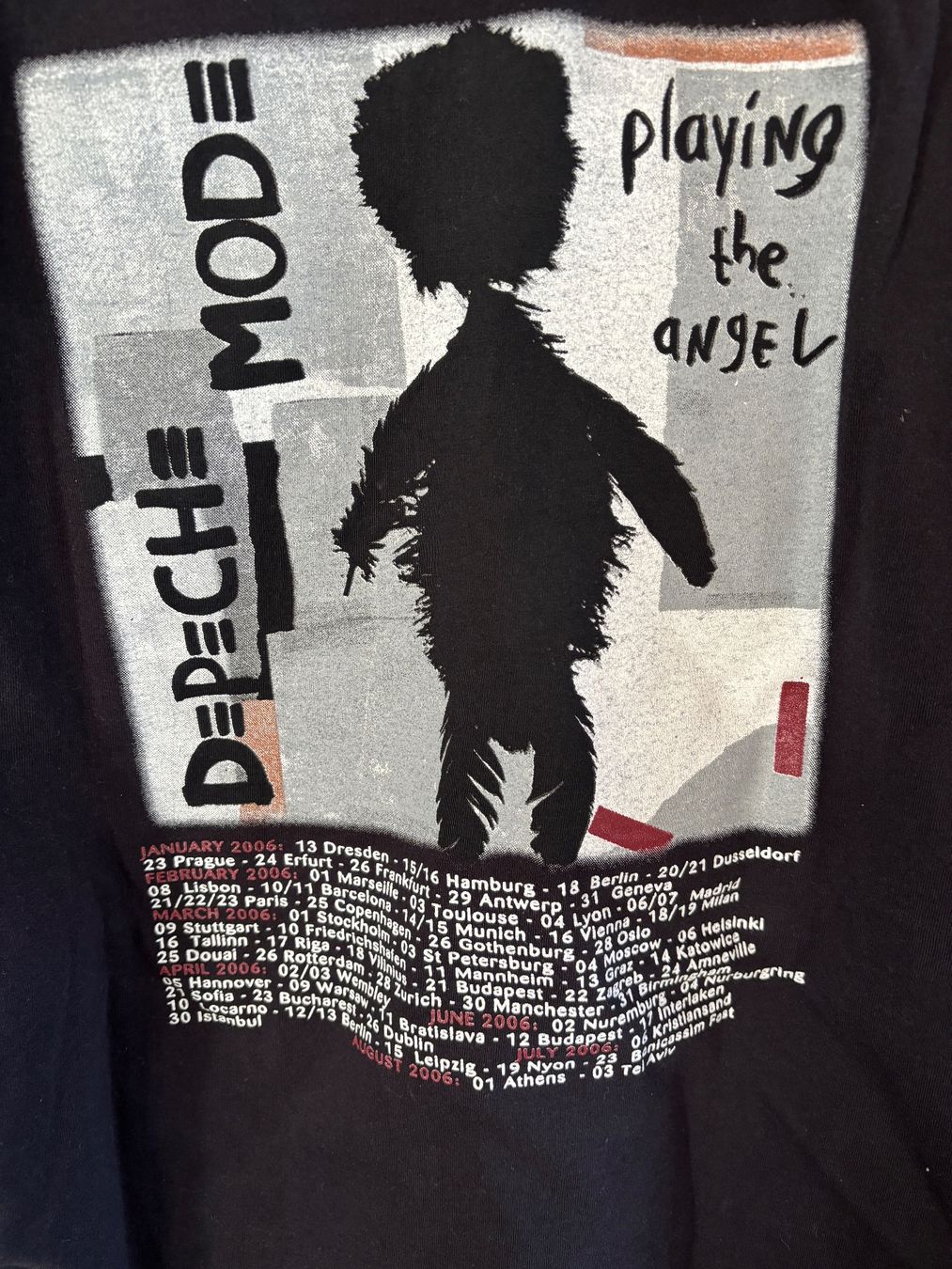 T-shirt: Shirt der Band Depeche Mode Original Tour – Usato da Frutigen venduto da Philippe_jsp 2