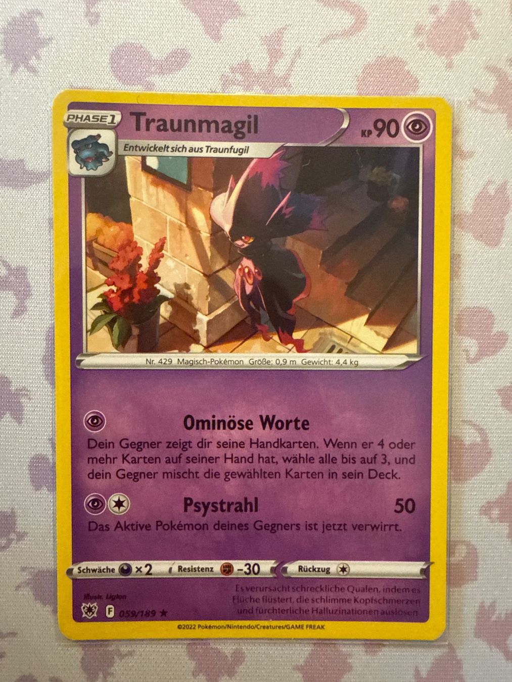Pokémon Sammelbilder & Trading cards: Traunmagil 059/189 - Astralglanz DE – Neu (gemäss Beschreibung) aus Gossau ZH von Phelsuma01