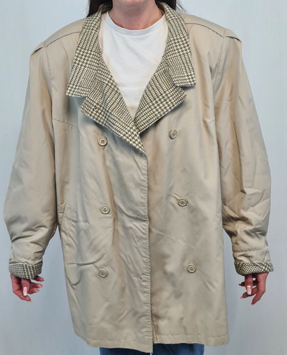 Giacche: Trench vintage beige - Taille 48 – Usato da Couvet venduto da Nawra_26