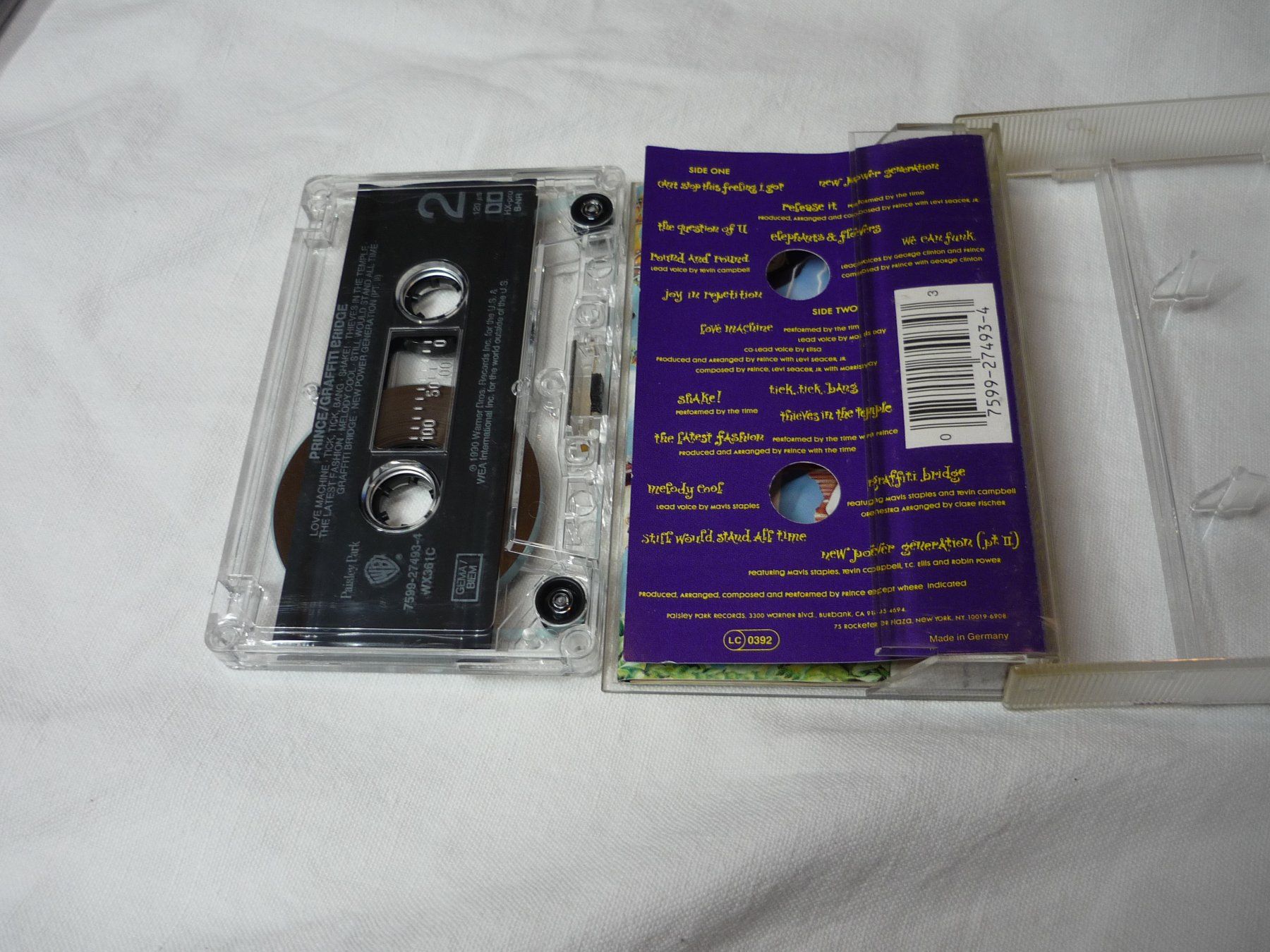Kompaktkassetten: Rare MC Kassette - 80s - Prince - graffiti bridge – Gebraucht aus Beringen von Flatretriever 2