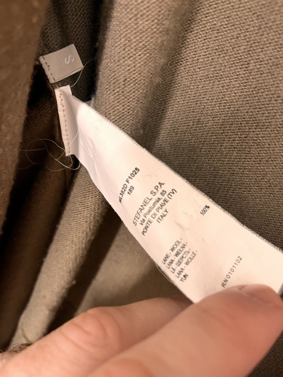 Stefanel Giacche: Stefanel draped long cardigan size S, Wool – Usato da Lausanne venduto da Danash 2