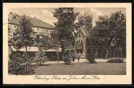 Oldenburg, Strasse am Julius-Mosen-Platz