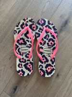 Havaianas Flip Flops Leopard Print Pink EUR 39/40