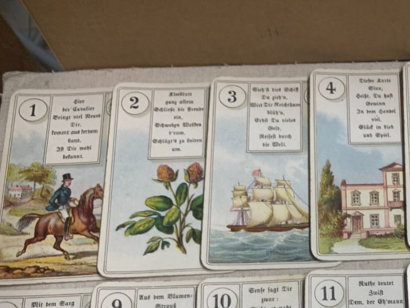 Giochi: Alte Spielkarten - Vecchie carte da gioco. – Usato da Sorengo venduto da 74in 5