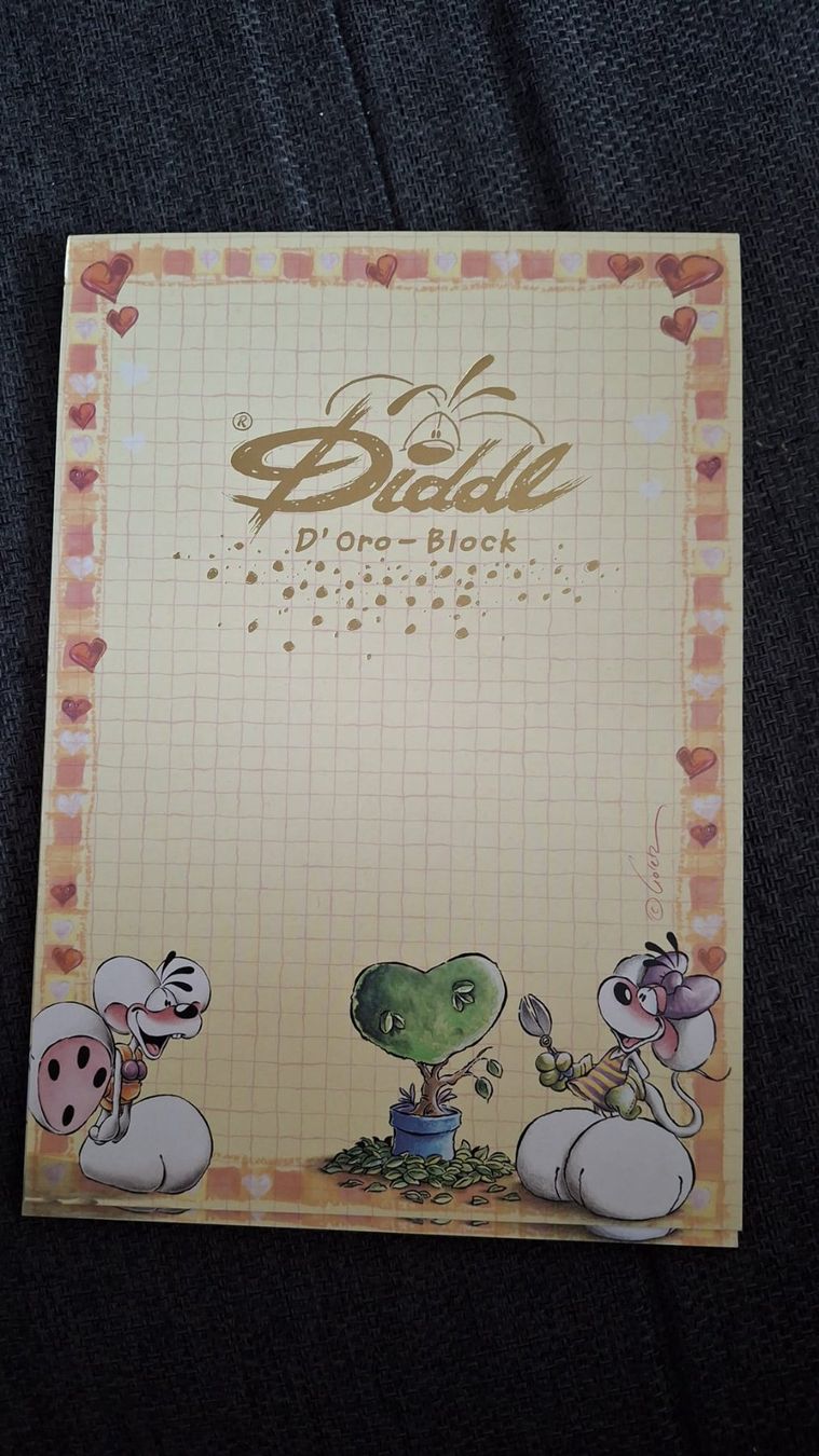 Blocs de correspondance: Diddl d'oro Block A5 – D'occasion à Wil SG par FionaSmile