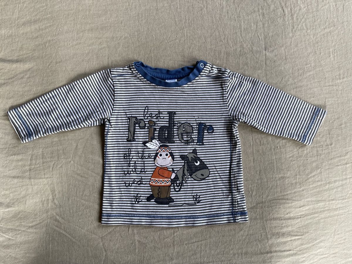 Maglioni & Felpe: Baby Shirt, Grösse 68, langarm – Usato da Hirzel venduto da carta9