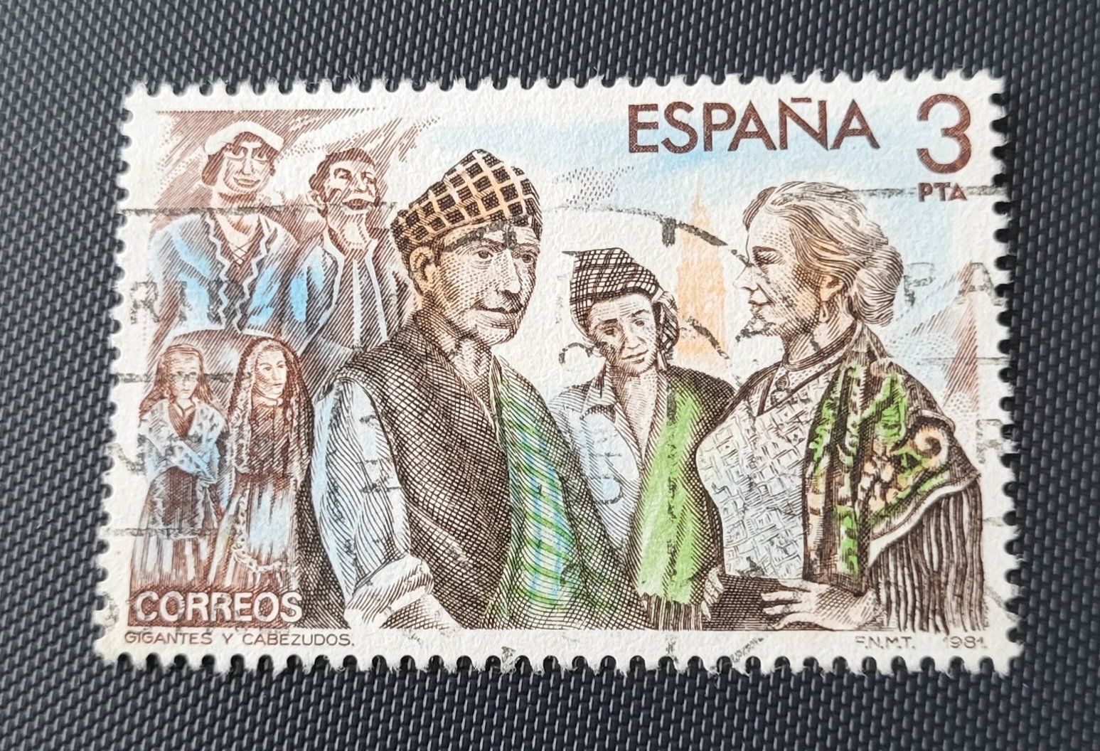 Tous les timbres: Spanien 1981 briefmarke – D'occasion à St Gallen par Stampsalshobby