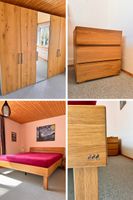 Hochwertiges "HASENA" Schlafzimmer-Set aus massiver Eiche