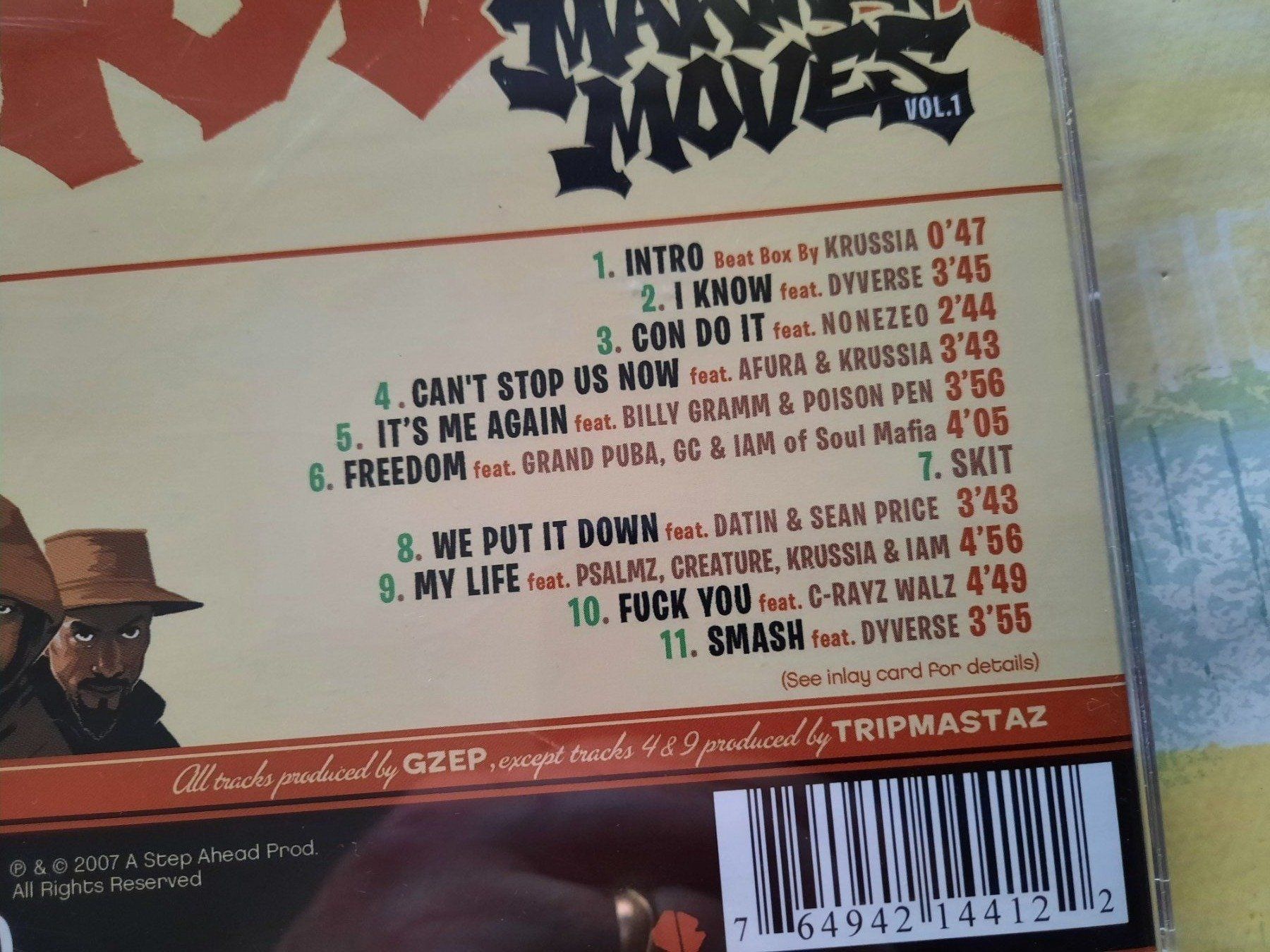 CDs: Cd Making Moves volume 1 – D'occasion à Pully par bro_n52j 2