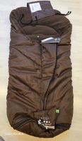 Odenwälder Babynest Winterfusssack Teddy Vario -dunkelbraun