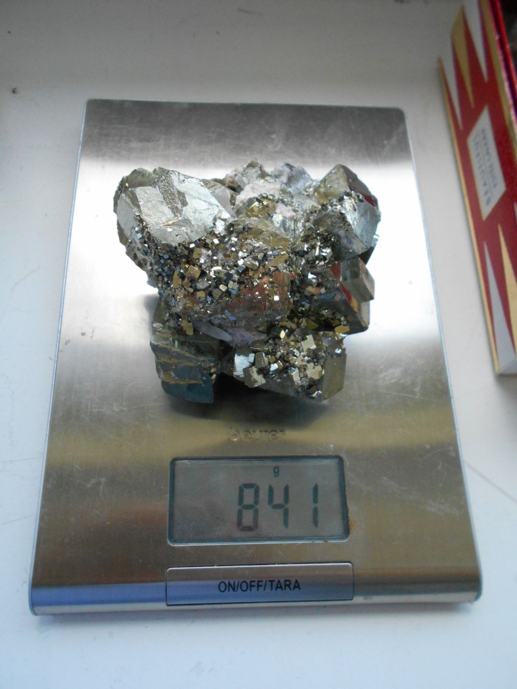 Minerali & Pietre curative: Pyrit Peru Top Sammlerstufe ca. 840 gr. – Nuovo (secondo la descrizione) da Zürich venduto da swisscristal01 7