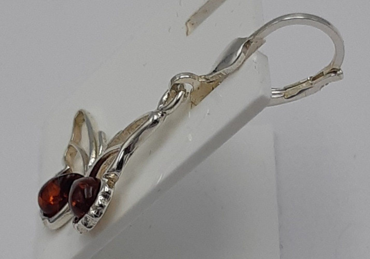 Orecchini pendenti & Orecchini a lobo: Bernstein Schmetterlings Ohrhänger 925 Silber echter Bernste – Nuovo e nell'imballaggio originale da Heiligkreuzsteinach venduto da schmucktime 6
