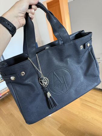 Armani Jeans leather bag