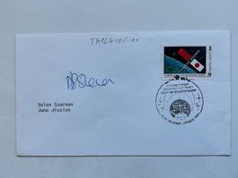 MIR Sojus TM-12 Startbeleg 18.5.91 mit OU Helen Sharman (UK)